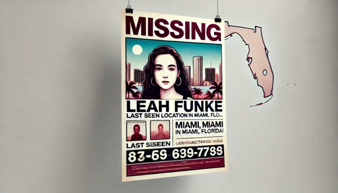 leah funke missing miami florida